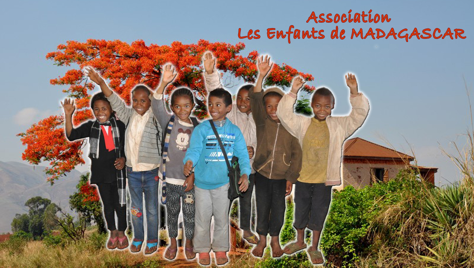 photomontage enfant madagascar